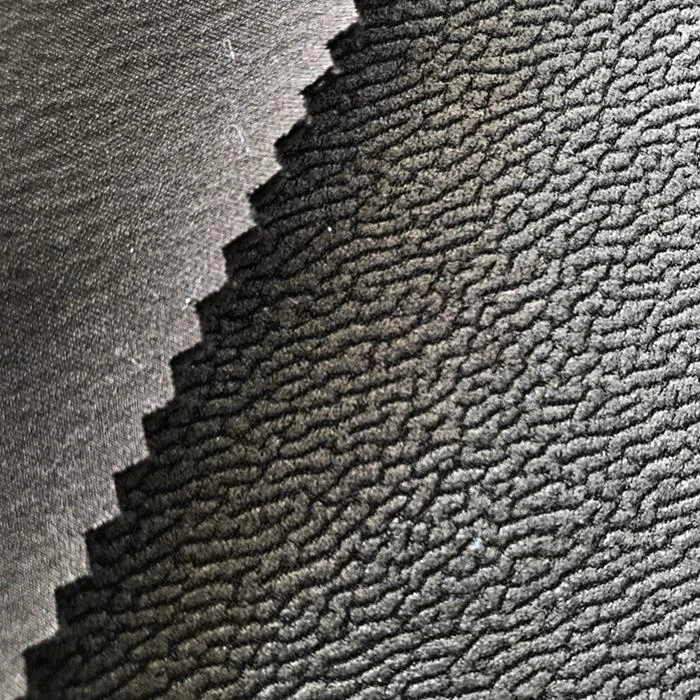 Crumple Scuba Suede Fabric