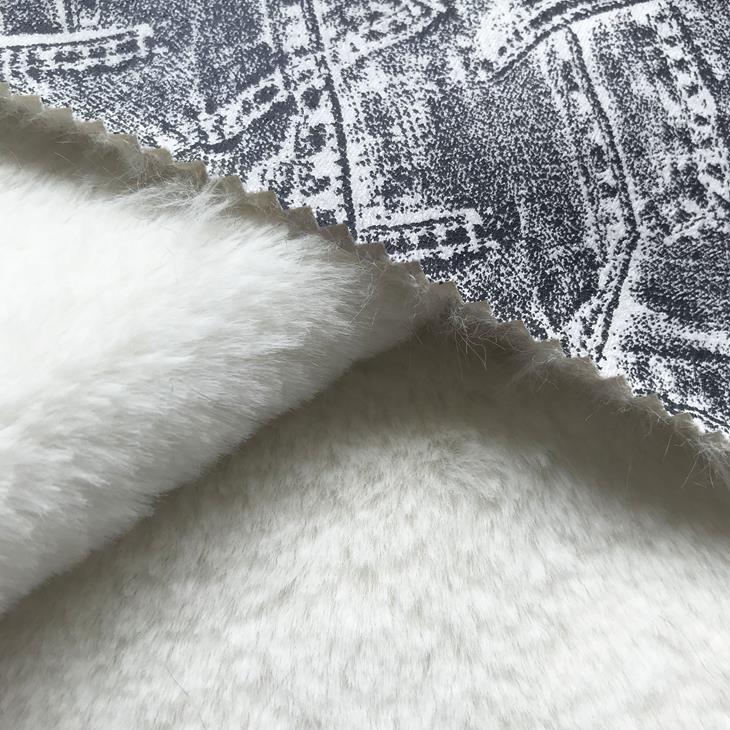 Faux Craft Sherpa Suede Fabric