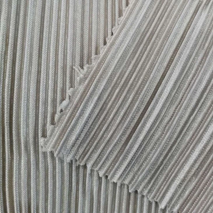 100% Polyester Crinkle Fabric